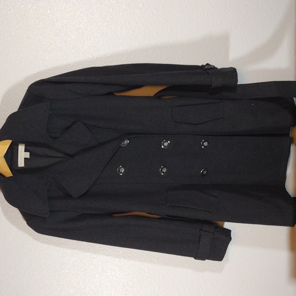 New York & Company Charcoal Peacoat